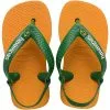 Havaianas Kids Brazil Logo Flip Flop Sandal (Toddler)