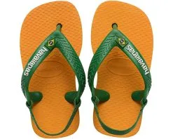 Havaianas Kids Brazil Logo Flip Flop Sandal (Toddler)