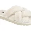 Journee Collection Faux Fur Quiet Slipper