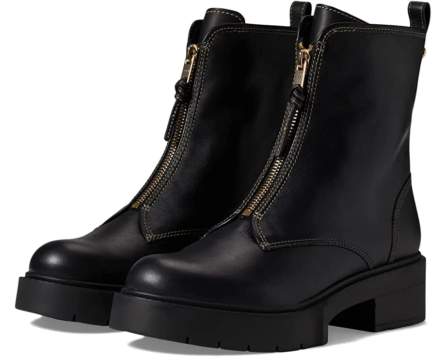 COACH Liza Leather Bootie 3 COACH Liza Leather Bootie