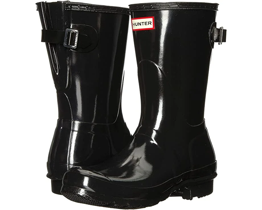 Hunter Original Back Adjustable Short Gloss Rain Boots 3 Hunter Original Back Adjustable Short Gloss Rain Boots