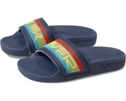 Quiksilver Kids Rivi Wordmark Slide (Toddler/Little Kid/Big Kid)