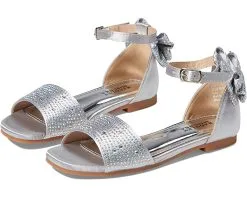 Badgley Mischka Kids Ericka Flat Studded Sandal (Little Kid/Big Kid)