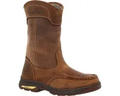 Georgia Boot 11" Athens Superlyte Alloy Moc Toe