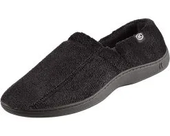 Isotoner Men's Microterry Slip On Slipper