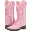 Old West Kids Boots R Toe W/ Silver Toe Rand (Toddler/Little Kid) -Comfy Shoes Store 81ZFD90WzEL. AC SR920736