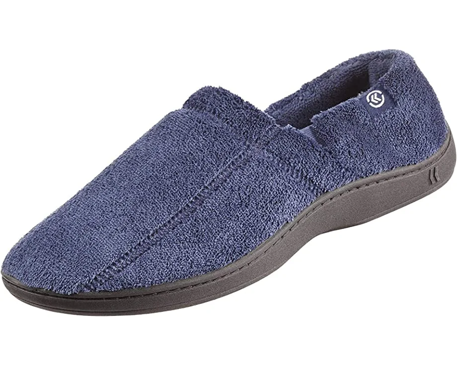 Isotoner Men's Microterry Slip On Slipper 3 Isotoner Men's Microterry Slip On Slipper