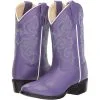 Old West Kids Boots Pearlized Purple (Toddler/Little Kid)